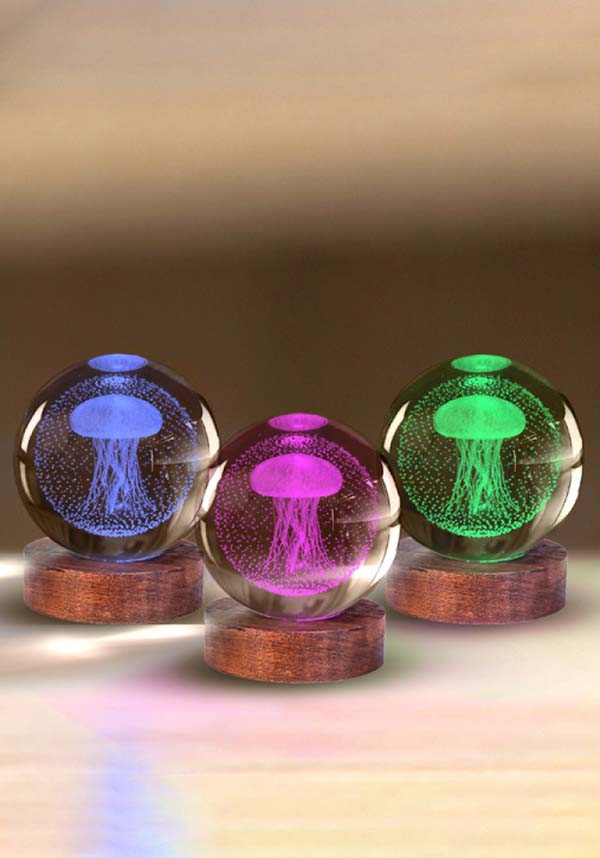 Jellyfish 3D Crystal Ball | LAMP