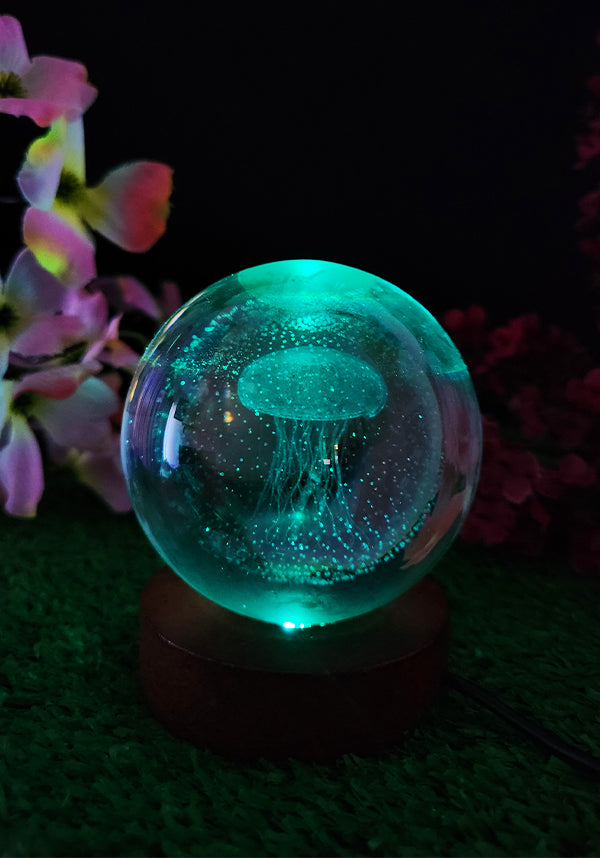 Jellyfish 3D Crystal Ball | LAMP