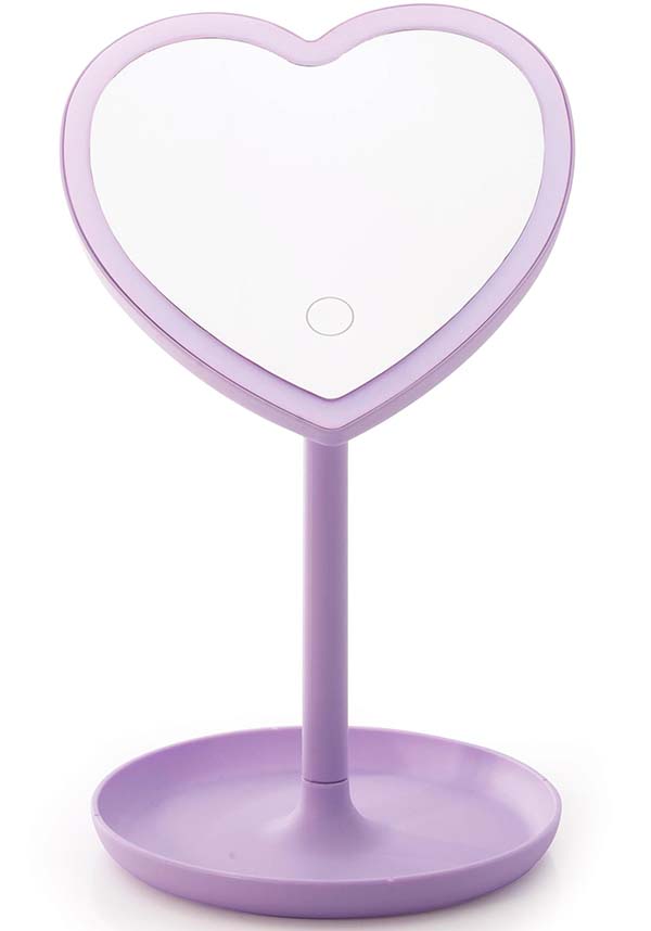 Light Up LED | HEART MIRROR
