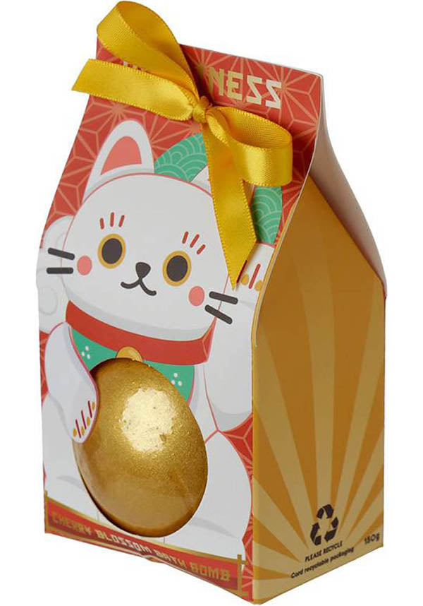 Maneki Neko Lucky Cat | BATH BOMB