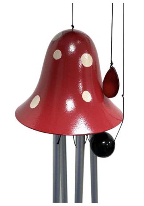 Metal Mushroom Red | WINDCHIME