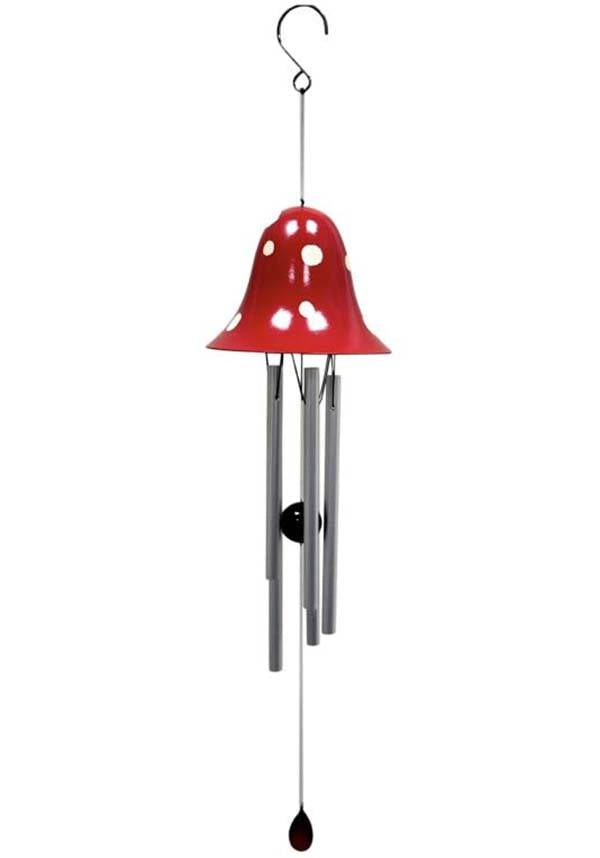 Metal Mushroom Red | WINDCHIME