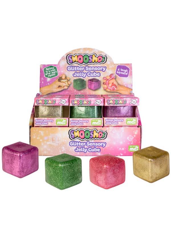 Jelly Glitter Cube | FIDGET TOY
