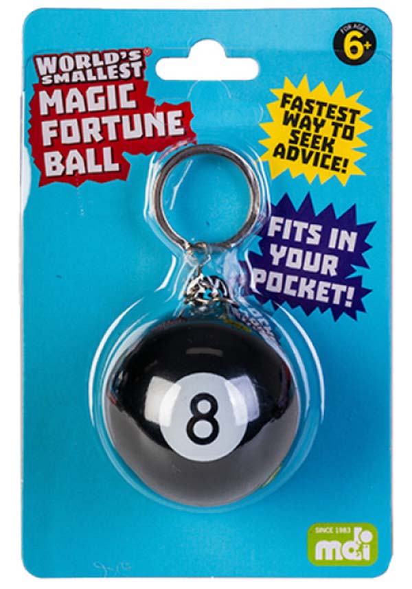 Worlds Smallest Magic Fortune Ball | KEYCHAIN
