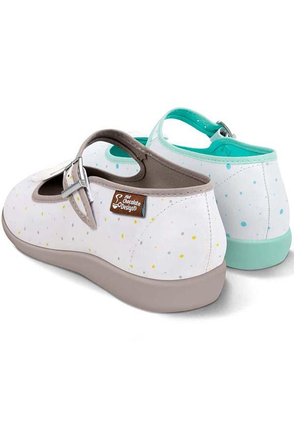 Dentist | FLATS - Beserk - all, all ladies, blue, cpgstinc, discountapp, fake teeth, flats [in stock], fp, googleshopping, gray, grey, HC6955, hot chocolate, in stock, instock, jun23, labelinstock, labelnew, labelvegan, ladies, ladies shoes, mary jane, mary janes, poppingcandy, R040623, shoe, shoes, teeth, vegan, white