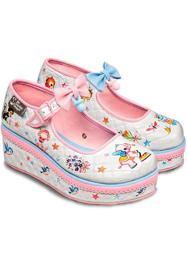 Kitschy Blanket | PLATFORMS^ - Beserk - all, all ladies, animal, backorder, bird, bow, bunny, circus, clickfrenzy15-2023, cpgstinc, cute animals, deer, discountapp, elephant, floral, fp, HC38827, in stock, instock, kawaii, labelinstock, labelvegan, ladies, oct21, platform, platforms, platforms [in stock], poppincandy, R211021, shoes, vegan