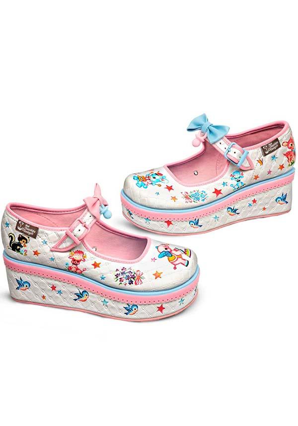 Kitschy Blanket | PLATFORMS^ - Beserk - all, all ladies, animal, backorder, bird, bow, bunny, circus, clickfrenzy15-2023, cpgstinc, cute animals, deer, discountapp, elephant, floral, fp, HC38827, in stock, instock, kawaii, labelinstock, labelvegan, ladies, oct21, platform, platforms, platforms [in stock], poppincandy, R211021, shoes, vegan