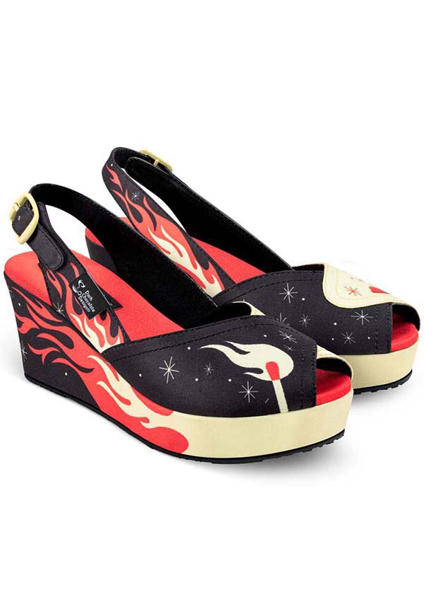 She's On Fire | SANDALS**