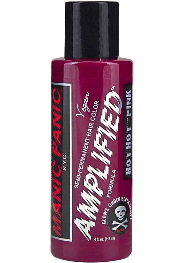 Hot Hot Pink | AMPLIFIED COLOUR - Beserk - all, clickfrenzy15-2023, cosmetics, cpgstinc, discountapp, dye, ebaymp, fp, hair, hair colour, hair dye, hair pink, labeluvreactive, labelvegan, manic panic, manic panic hair, mermaid, pink, uv, uv reactive, uvreactive, uvreactive1, vegan