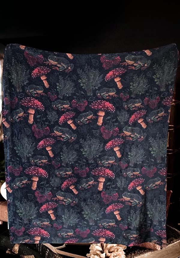 Forest Dweller | BLANKET - Beserk - all, bed, bedding, bedroom, blanket, clickfrenzy15-2023, cottagecore, discountapp, fp, frog, gift, gift idea, gift ideas, gifts, HH180222, home, homeware, homewares, jun22, mens gifts, mothersdayplant, mushroom, mushrooms, plant, plants, R190622, winter, winter homewares