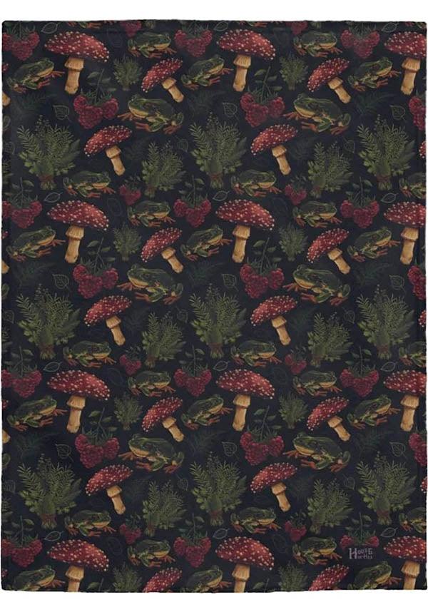 Forest Dweller | BLANKET - Beserk - all, bed, bedding, bedroom, blanket, clickfrenzy15-2023, cottagecore, discountapp, fp, frog, gift, gift idea, gift ideas, gifts, HH180222, home, homeware, homewares, jun22, mens gifts, mothersdayplant, mushroom, mushrooms, plant, plants, R190622, winter, winter homewares
