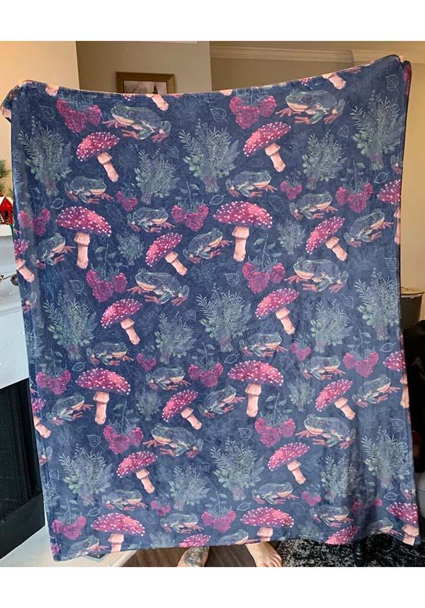 Forest Dweller | BLANKET - Beserk - all, bed, bedding, bedroom, blanket, clickfrenzy15-2023, cottagecore, discountapp, fp, frog, gift, gift idea, gift ideas, gifts, HH180222, home, homeware, homewares, jun22, mens gifts, mothersdayplant, mushroom, mushrooms, plant, plants, R190622, winter, winter homewares