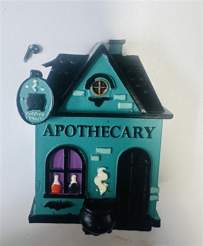 Spooky Street 12-day Halloween | ADVENT CALENDAR (FAULTY)**