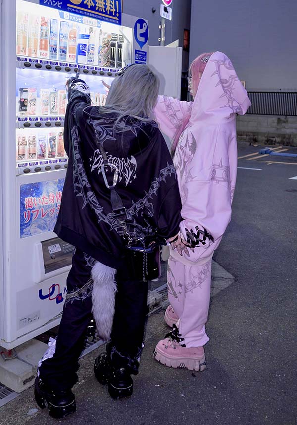 Death Kiss [Black] | CHAIN JOGGERS