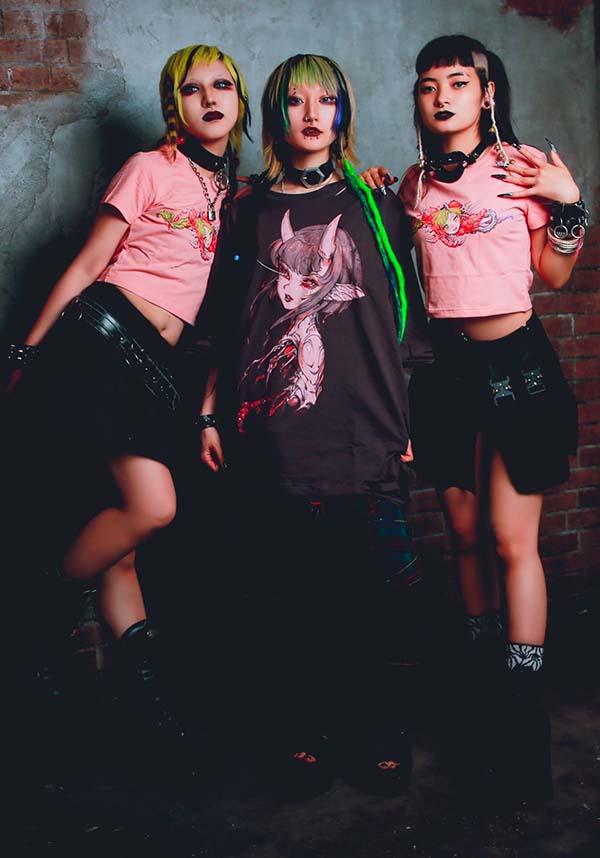 Invasion Club Spill Your Guts Baby Tee Buy Online Australia