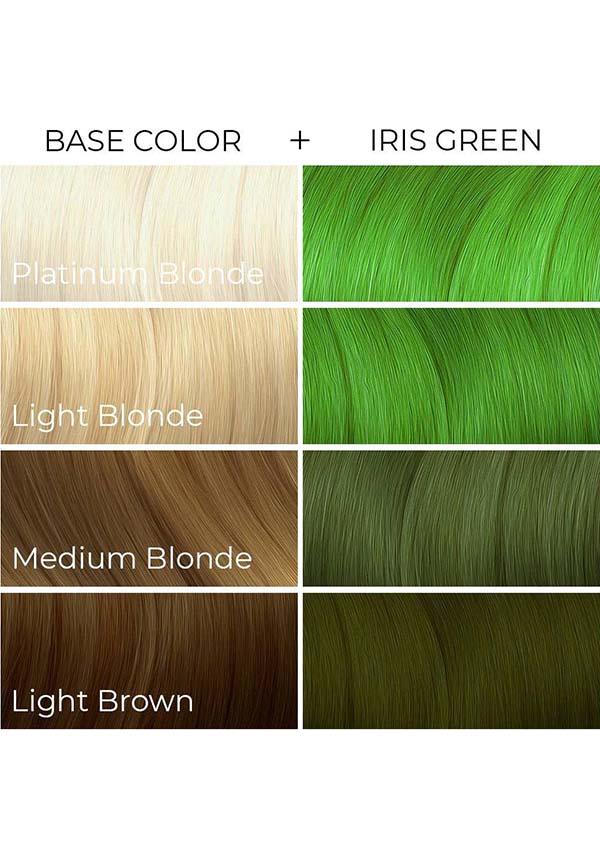 Iris Green | HAIR COLOUR [118ml] - Beserk - 420sale, all, arctic fox, artic fox, clickfrenzy15-2023, colour:green, cosmetics, discountapp, fp, green, hair colour, hair dye, hair green, labelvegan, lethal industries, mermaid, rainbow, vegan