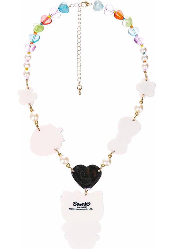 Kindness | NECKLACE - Beserk - accessories, all, apr22, clickfrenzy15-2023, discountapp, fp, harajuku, hello kitty, jewellery, jewelry, kawaii, ladies accessories, multicolour, necklace, pink, pop culture accessories, R240422