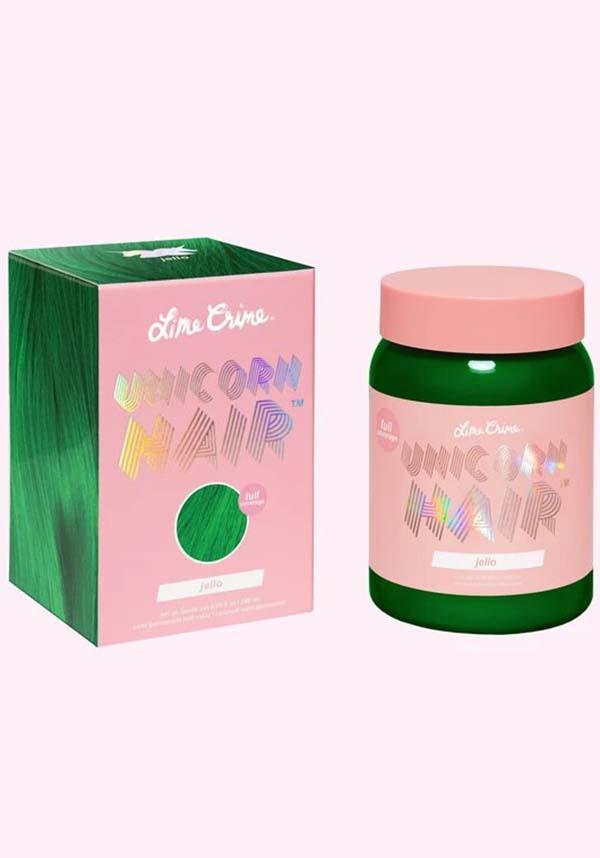 Jello | UNICORN HAIR COLOUR - Beserk - 420sale, all, clickfrenzy15-2023, cosmetics, discountapp, dye, fp, green, hair colour, hair dye, hair green, labelvegan, lime crime, lime crime hair, mermaid, rainbow, vegan