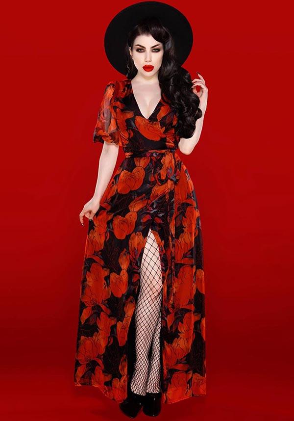 Winona [Red] | FLORAL DRESS