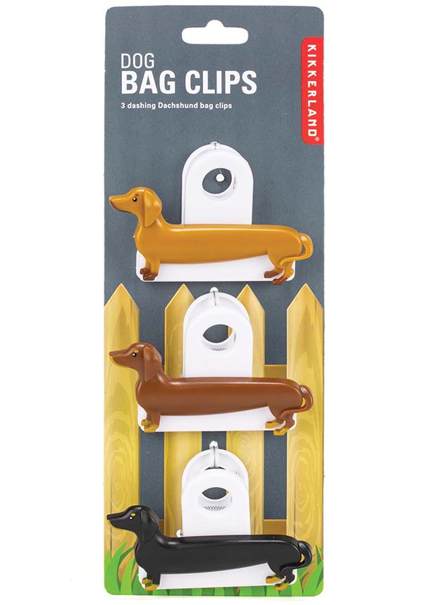 Sausage Dog | BAG CLIPS [Set of 3]