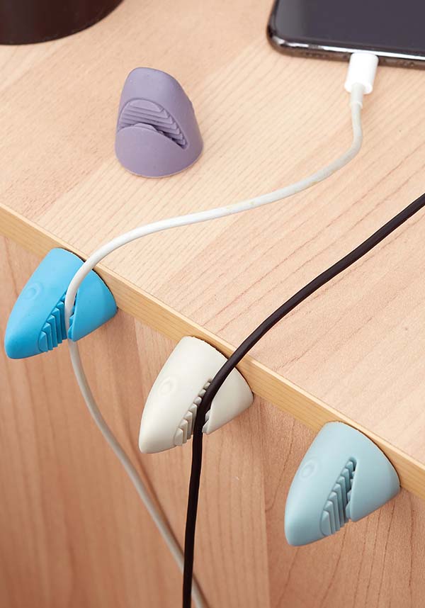 Kikkerland - Sharks Cable Holder - Buy Online Australia