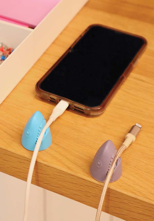 Kikkerland - Sharks Cable Holder - Buy Online Australia