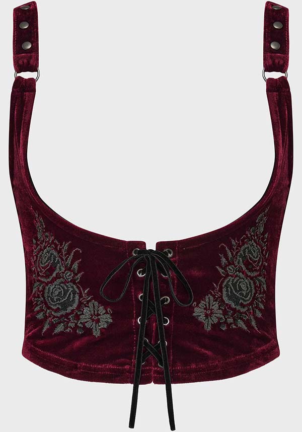 A Devil&#39;s Rose | UNDERBUST CORSET