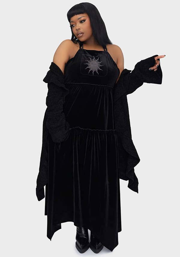 Ascended Maxi | PINAFORE DRESS