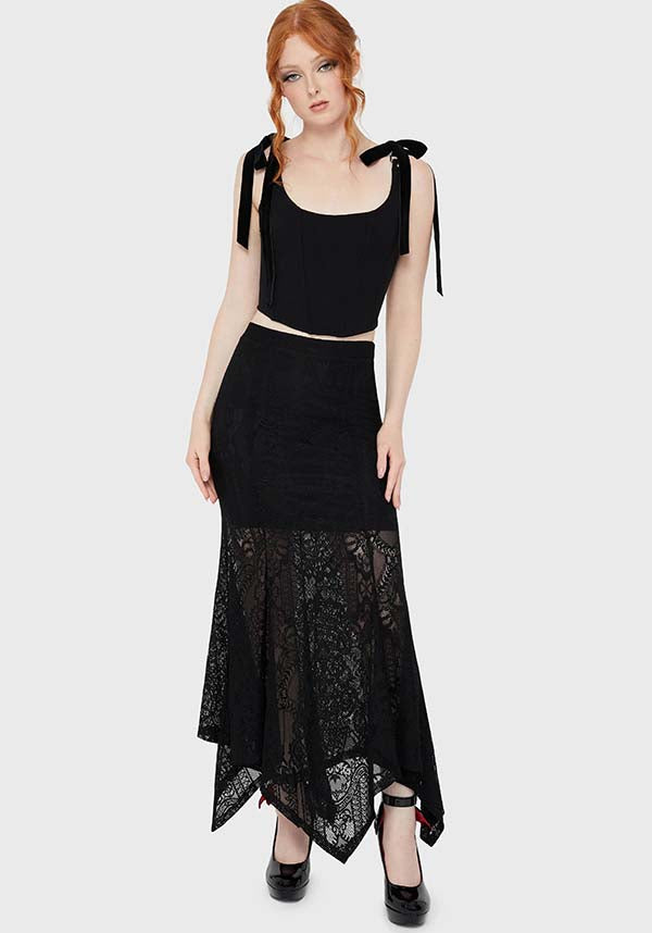 Belladonna Lace | MAXI SKIRT