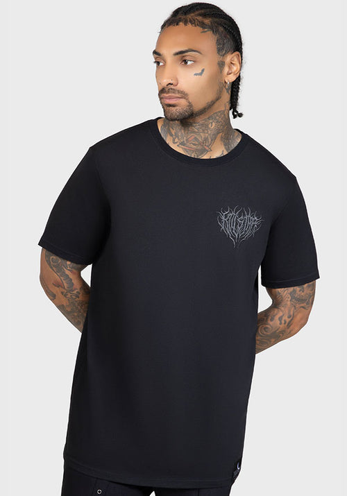 Killstar X Elvira Moonstruck Bowling Shirt Zwart