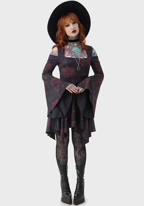 Blood Rose | MINI DRESS