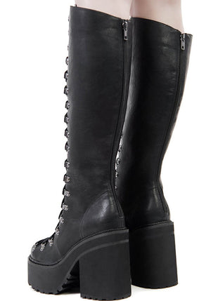 Killstar - Bloodletting Knee-High Boots - Buy Online Australia