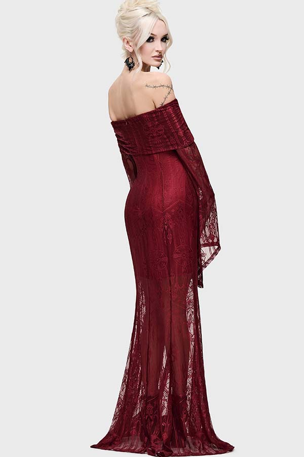 Cathedra [Red] | MAXI DRESS