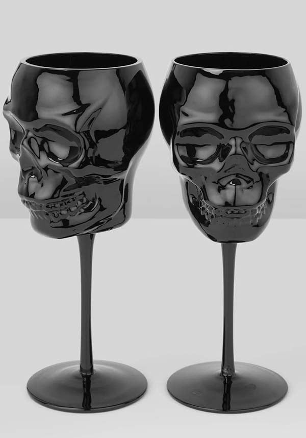 Cranium [Black] | WINE GLASS