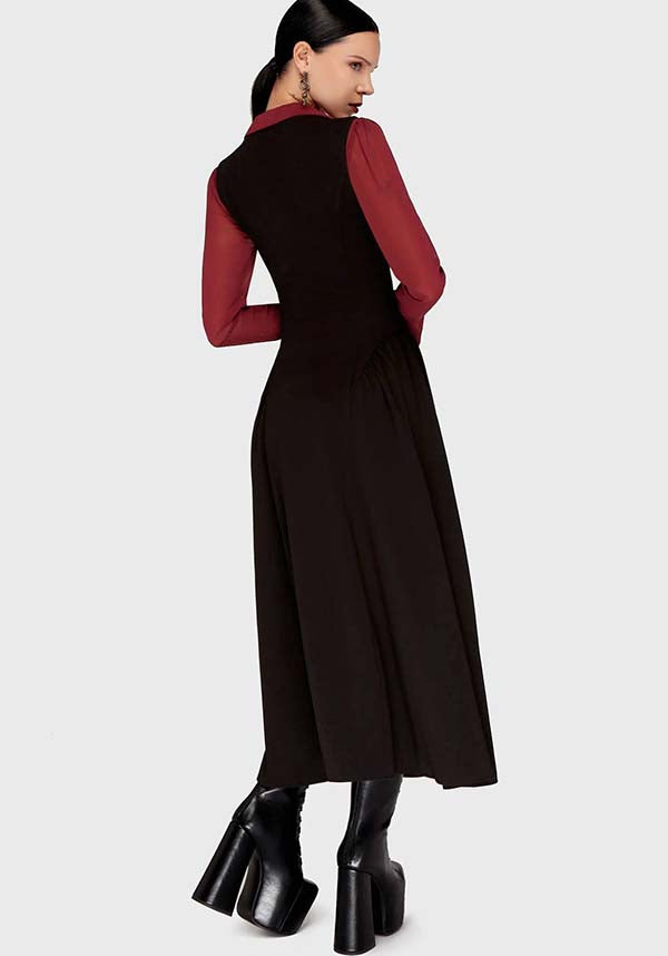 KILLSTAR Dusk And Darkness | UNDERBUST MAXI DRESS - DRESSES - Detail 3