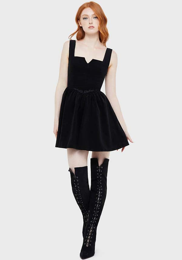 Elderroot [Black] | MINI DRESS