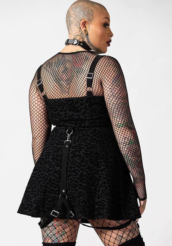 FEELIN PURRTY | SKATER DRESS**