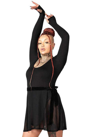 Flexi Demon | LONG SLEEVE LEOTARD*