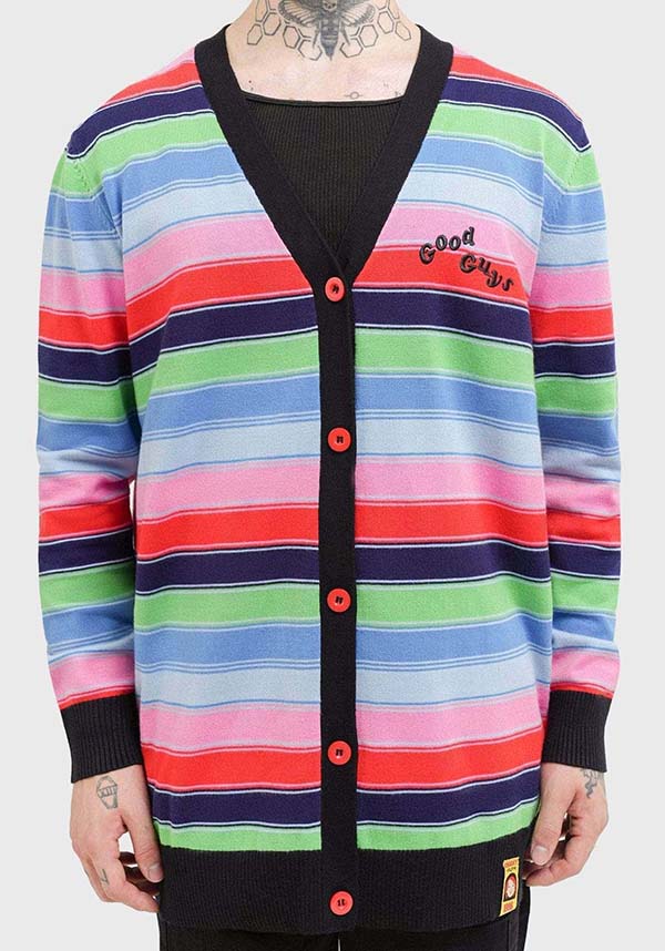 Good Guys Finish Last KNIT CARDIGAN Good Guys Finish Last KNIT CARDIGAN