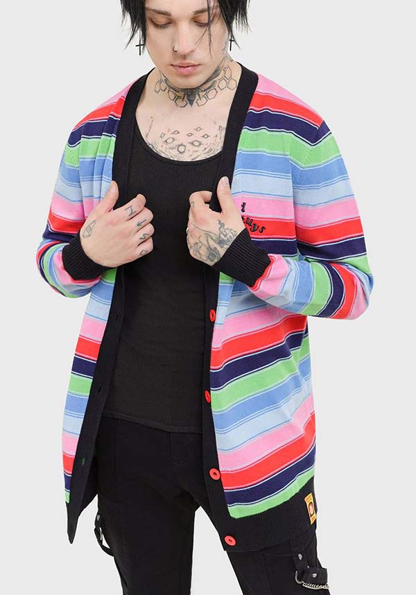 Good Guys Finish Last KNIT CARDIGAN Good Guys Finish Last KNIT CARDIGAN