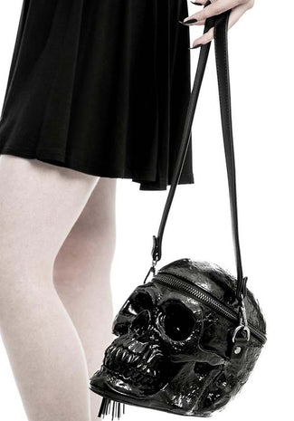 Grave Digger [Black] | SKULL HANDBAG