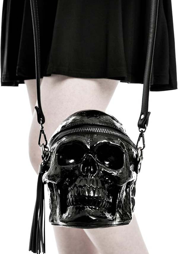 Grave Digger [Black] | SKULL HANDBAG