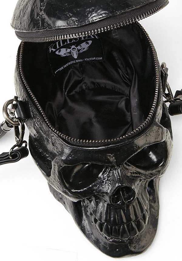 Grave Digger [Black] | SKULL HANDBAG