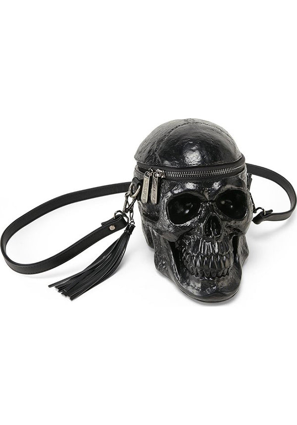 Grave Digger [Black] | SKULL HANDBAG