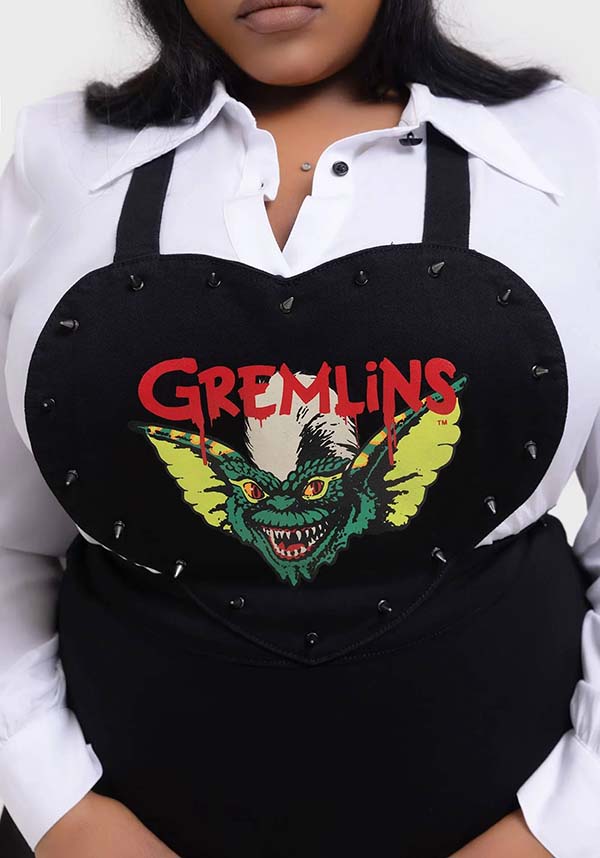 Gremlin Stripe | PINAFORE DRESS*