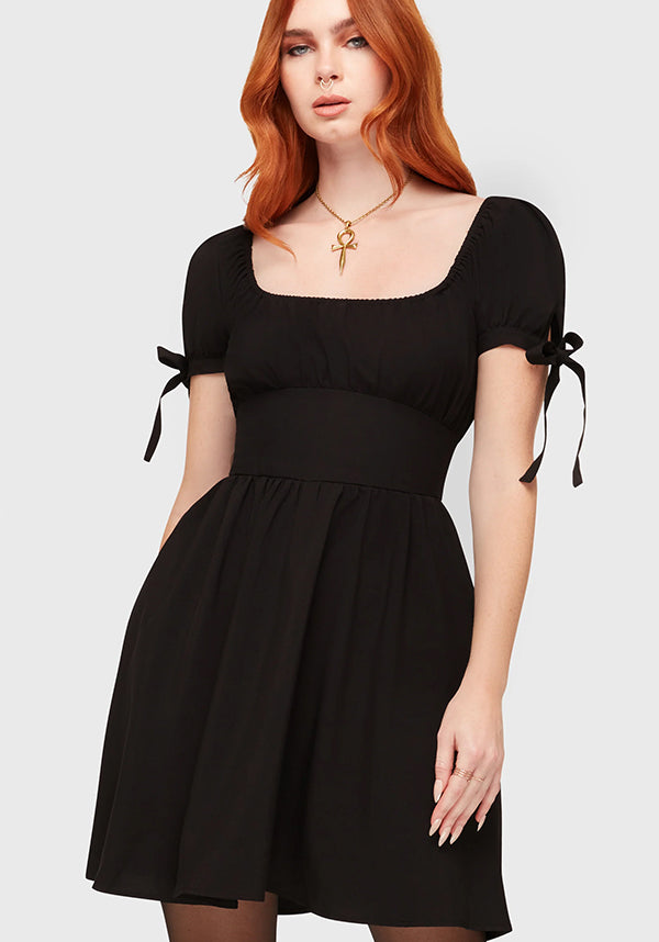 Grim Gretchen [Black] | MINI DRESS