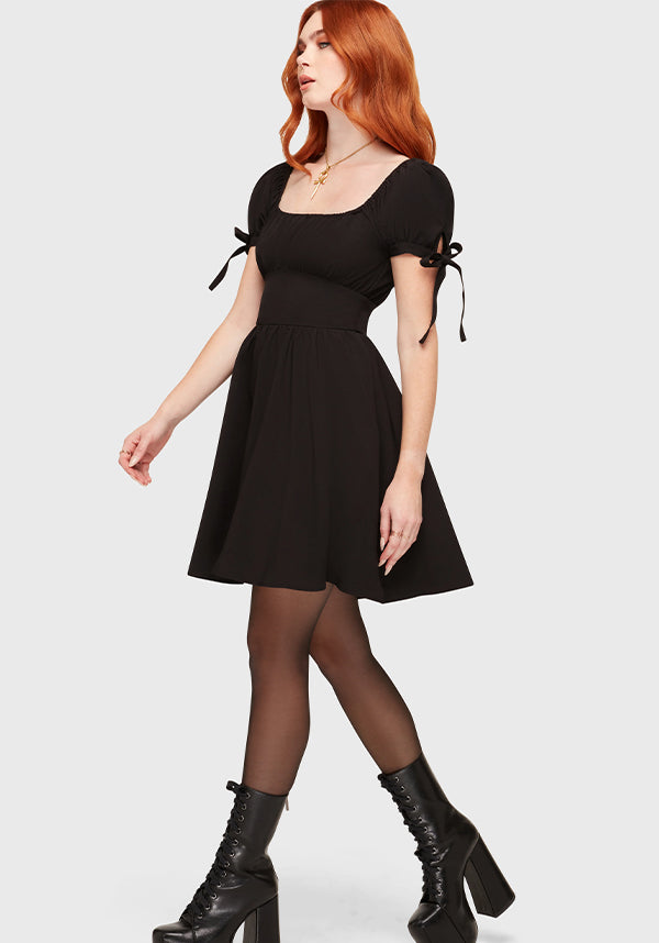Grim Gretchen [Black] | MINI DRESS