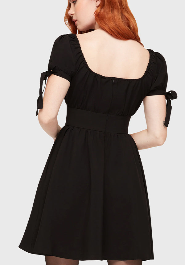 KILLSTAR Grim Gretchen [Black] | MINI DRESS - DRESSES - Detail 3