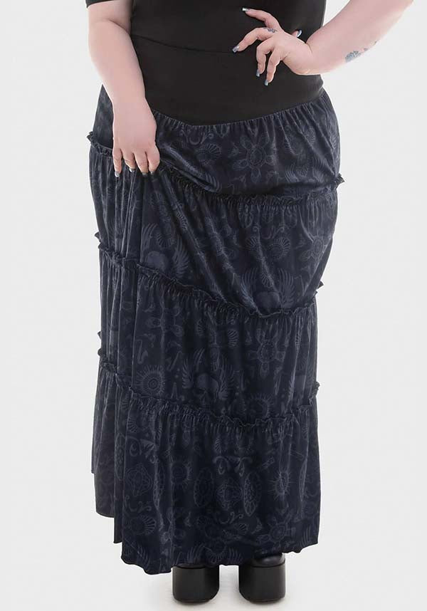 Half Vamp | MAXI SKIRT*