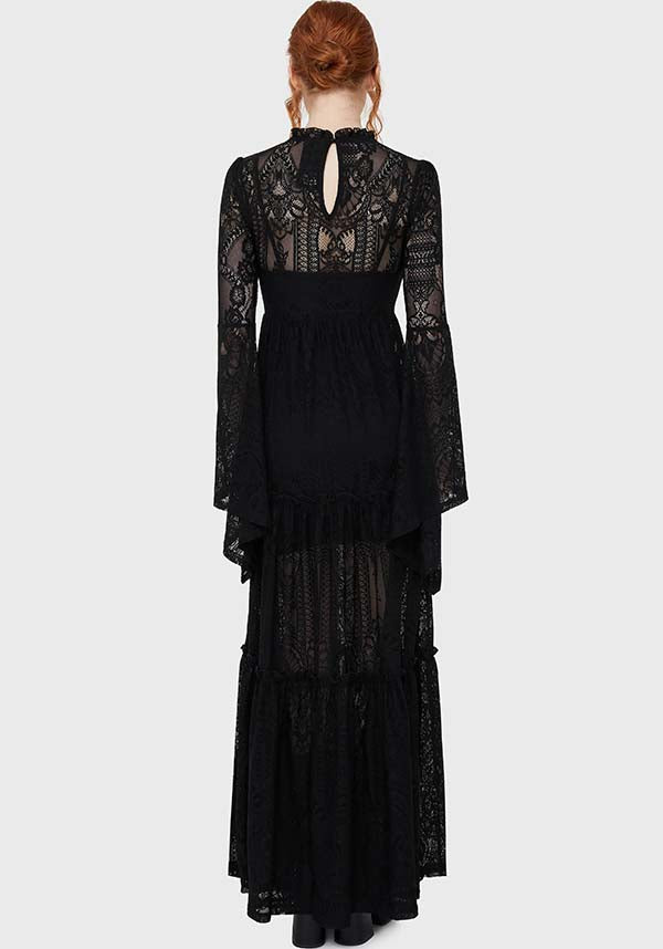 Hecate Lace [Black] | MAXI DRESS